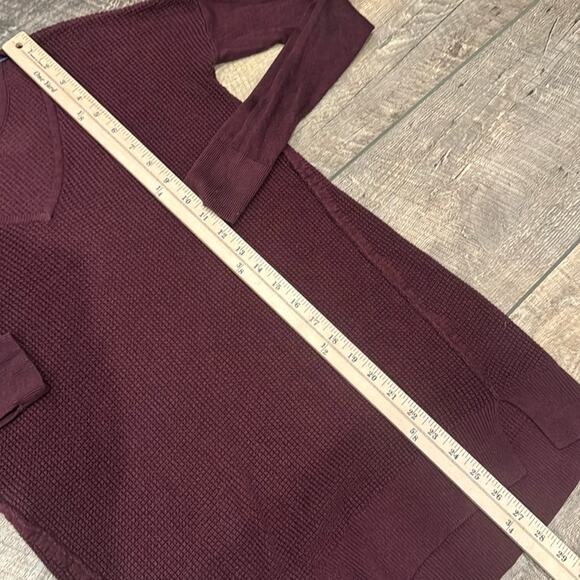 Lululemon Women's The Sweater Life Heathered Bordeaux Drama Size 6 - Picture 5 of 7